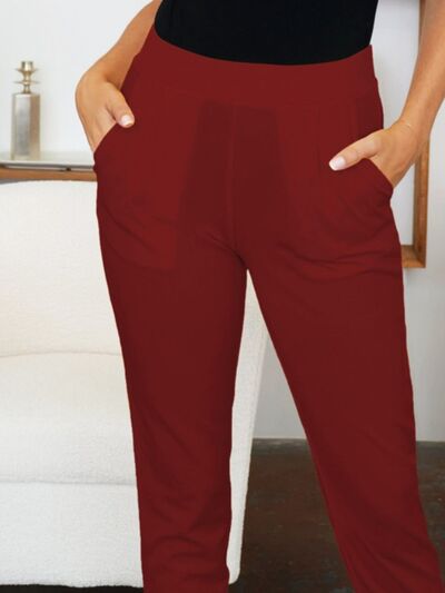 FAM-FAM Pocketed High Waist Skinny Pants - Pahabu - Women's Clothing & Shop