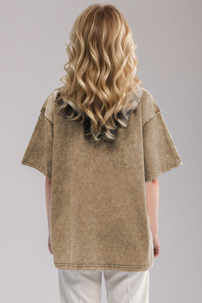 Basic Bae Round Neck Half Sleeve T-Shirt - Pahabu - Women's Clothing & Shop
