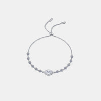 1 Carat Moissanite 925 Sterling Silver Bracelet - Pahabu