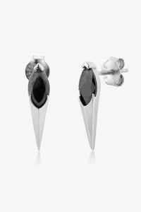 Zircon Decor 925 Sterling Silver Earrings - Pahabu