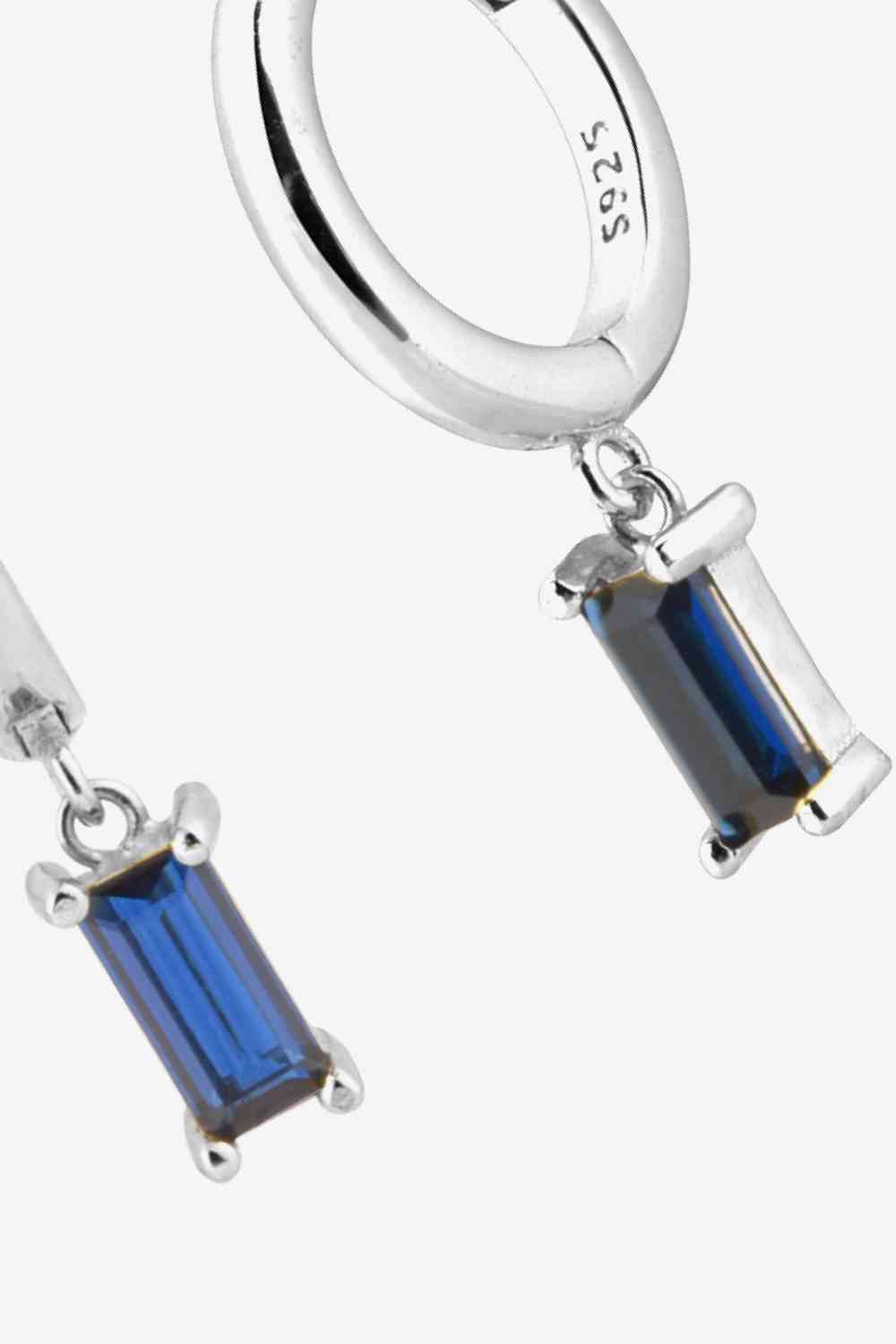 Zircon Huggie Drop Earrings - Pahabu