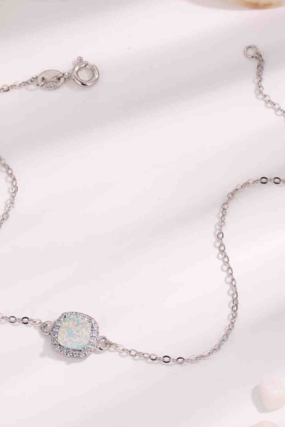 Opal Platinum-Plated Bracelet - Pahabu