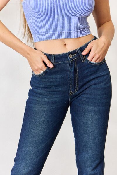 Kancan Full Size Slim Bootcut Jeans - Pahabu