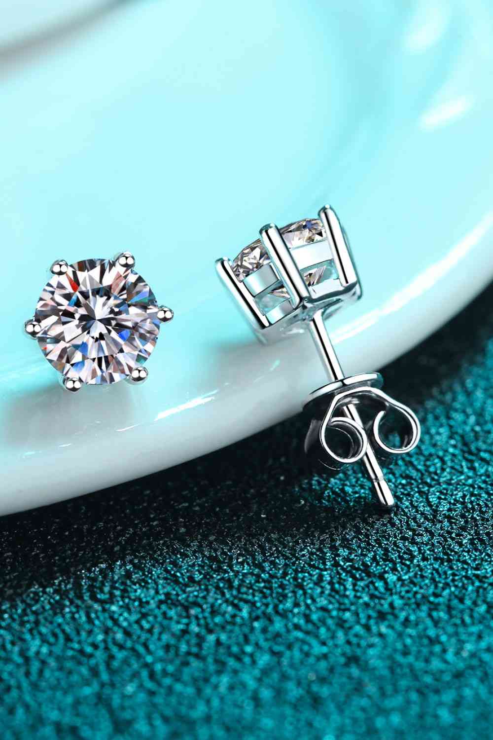 Endless Cheer Moissanite Stud Earrings - Pahabu