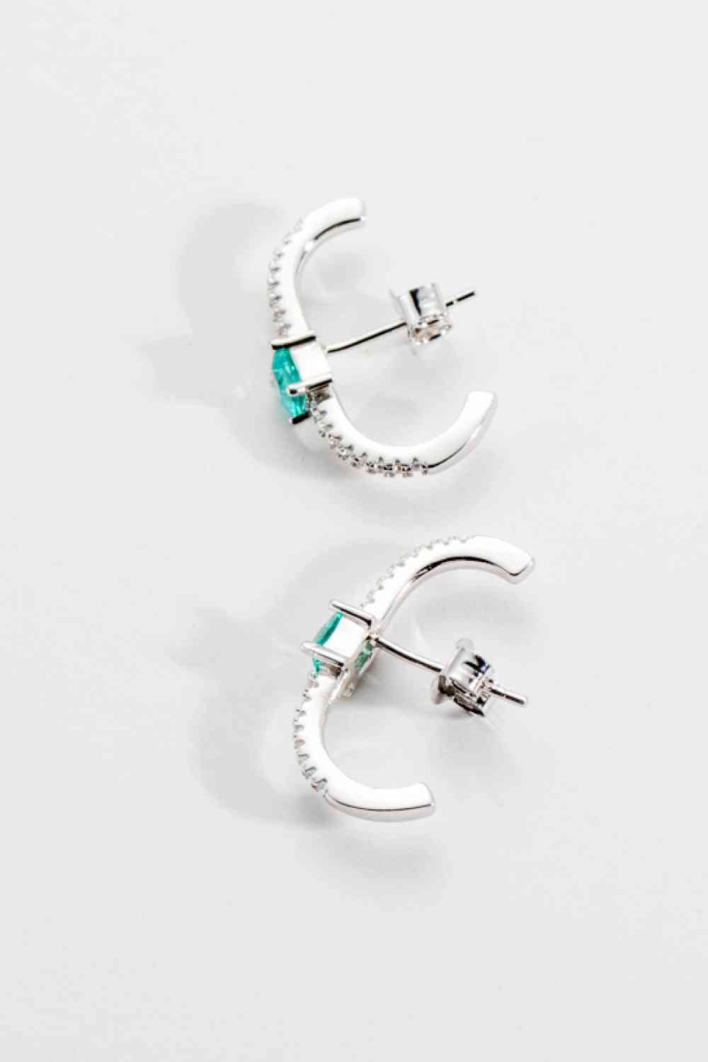 Zircon 925 Sterling Silver Earrings - Pahabu