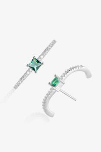 Zircon 925 Sterling Silver Earrings - Pahabu