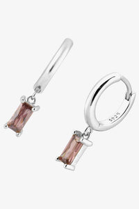 Zircon Huggie Drop Earrings - Pahabu