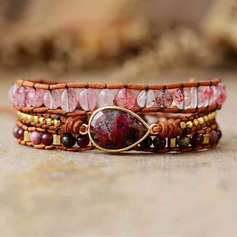 Natural Stone Layered Bracelet - Pahabu