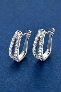 Moissanite 925 Sterling Silver Earrings - Pahabu