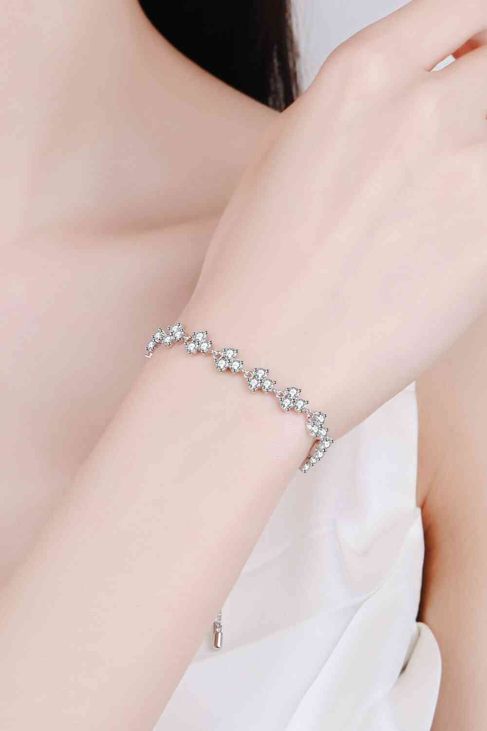 Adjustable Moissanite Bracelet - Pahabu