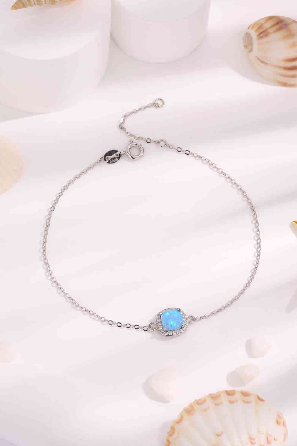 Opal Platinum-Plated Bracelet - Pahabu