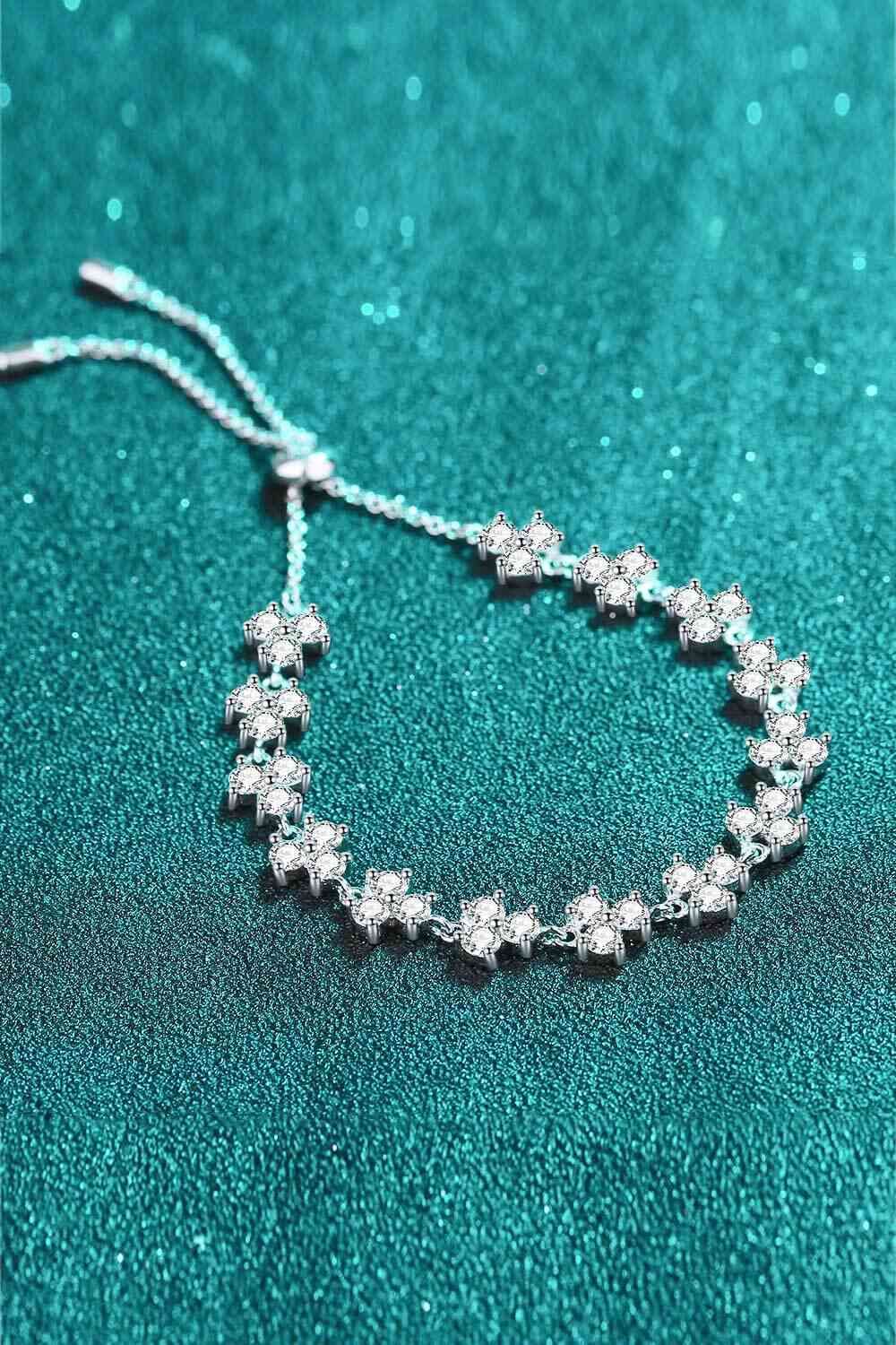 Adjustable Moissanite Bracelet - Pahabu