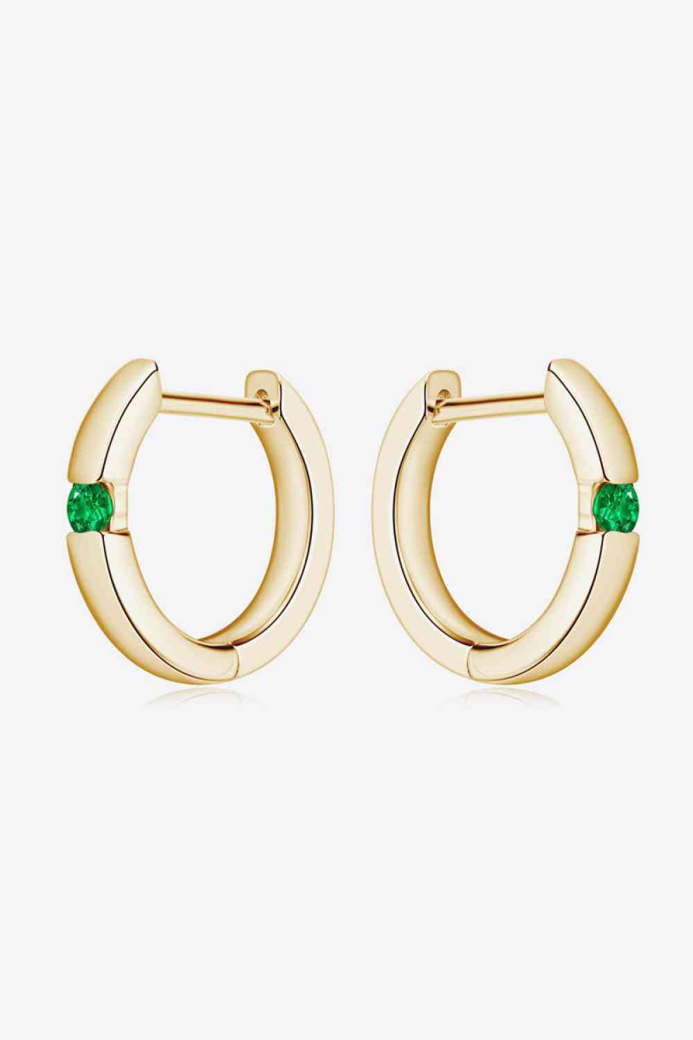 Lab-Grown Emerald Earrings - Pahabu