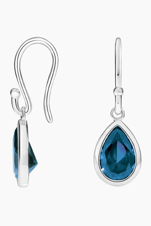 925 Sterling Silver Teardrop Earrings - Pahabu